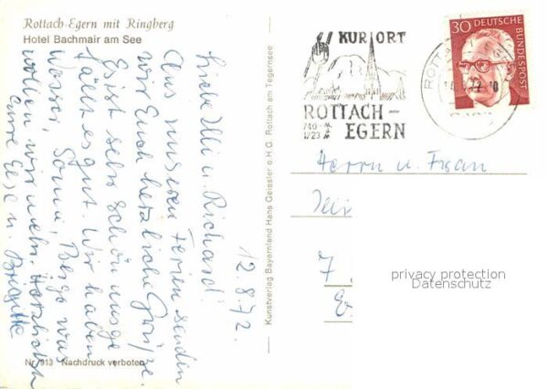 Rottach-Egern mit Ringberg Hotel Bachmair am See – Bild 2