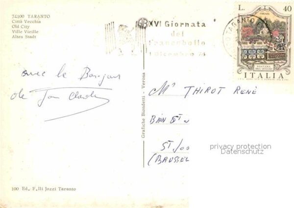 Taranto Old City  Gassen – Bild 2