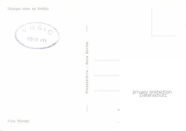 Vrsic Ticarjev dom – Bild 2