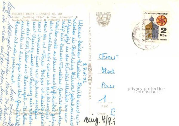 Orlicke Hory Destne Hotel Serlissky Mlyn – Bild 2