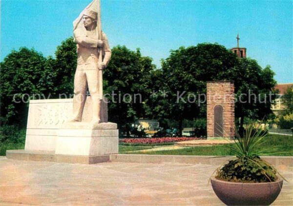 Bulgarien Targovichte Denkmal N.S. Kuruto und Ged