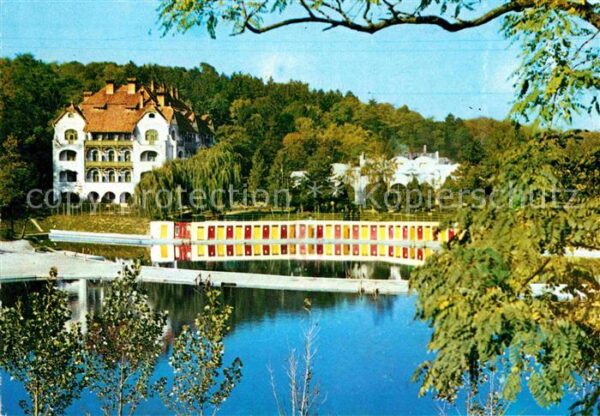 Ocna Sibiului Vizakna Hauptpavillon Freibad