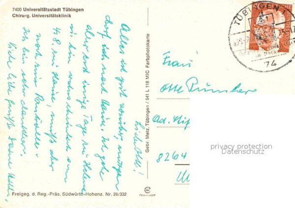 Tuebingen Universitätsstadt Fliegeraufnahme Chiru – Bild 2