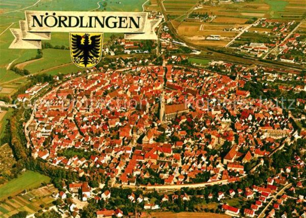 Noerdlingen Fliegeraufnahme