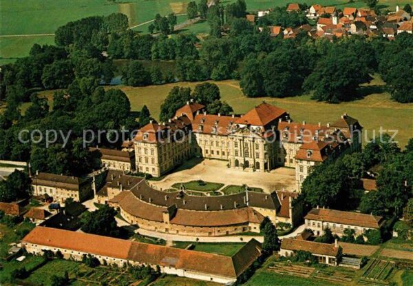 Pommersfelden Schloß Weißenstein Fliegeraufnahme