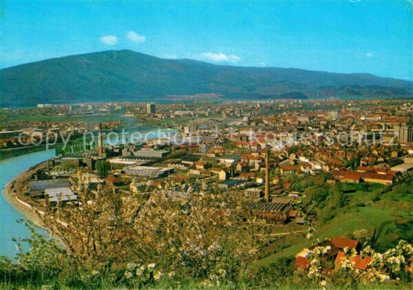 Maribor Marburg Drau z Meljskega hriba