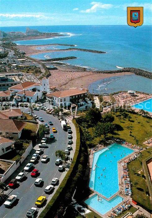 Playa de las Americas Fliegeraufnahme Pools Strand
