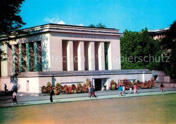 Sofia Sophia Mausoleum Georgi Dimitroff