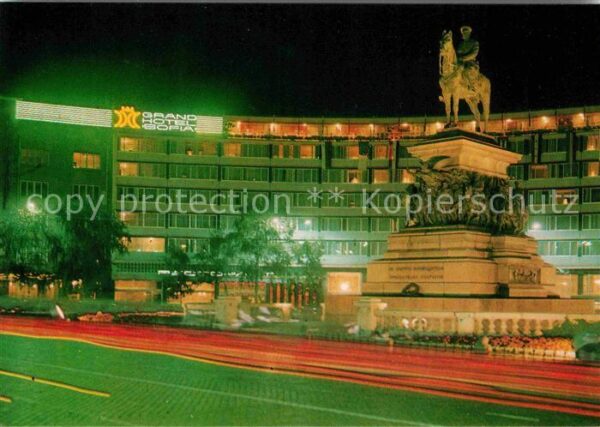 Sofia Sophia Denkmal der Befreier und Grand Hotel So