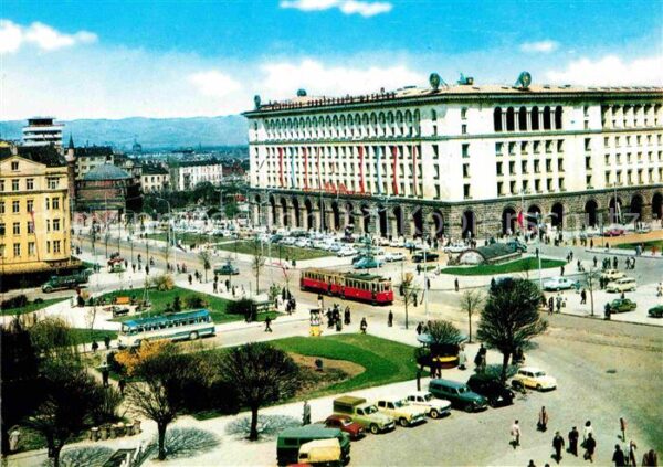 Sofia Sophia Zentrum Strassenbahn
