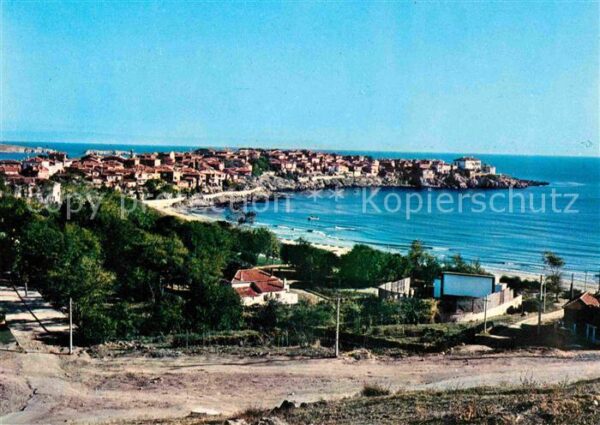Sozopol Bulgarien Gesamt mit Strand