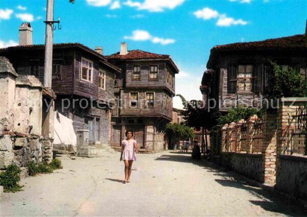 Sozopol Bulgarien Ortspartie Altstadt