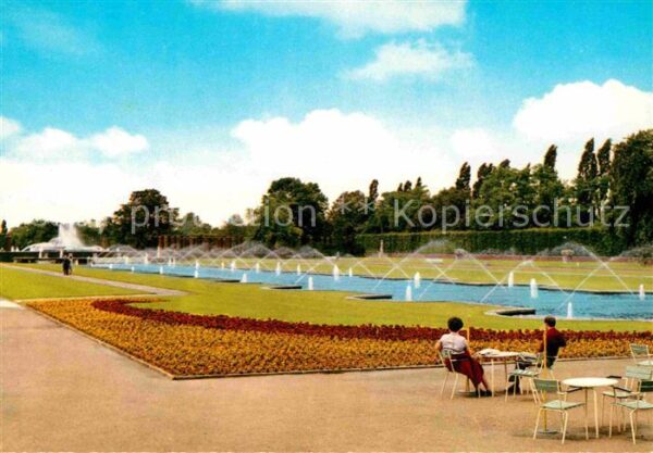 Duesseldorf Nordpark Brunnen
