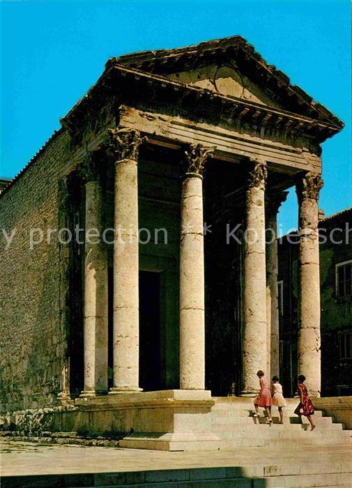 Pola Pula Croatia Augustus Temple