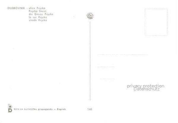 Dubrovnik Ragusa Ulica Prijeko – Bild 2