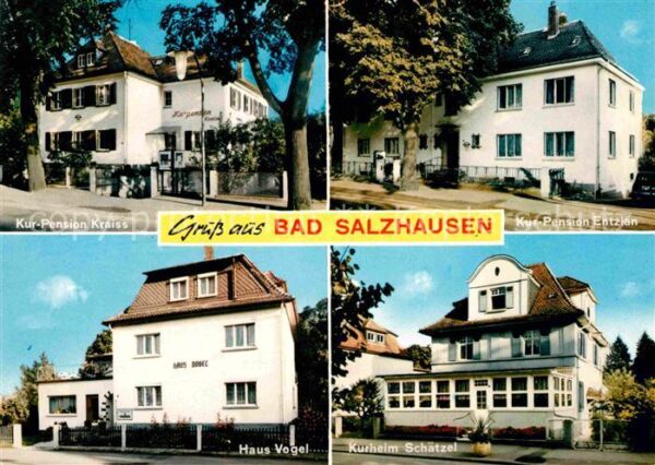 Bad Salzhausen Kurpensionen Kraiss-Entzian Kurheim-Sch