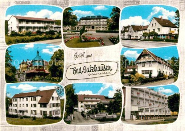 Bad Salzhausen Kurhtoel Sachs Kurhaus Mütterheim