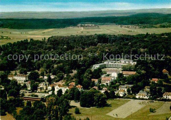 Bad Salzhausen Staatsbad Fliegeraufnahme