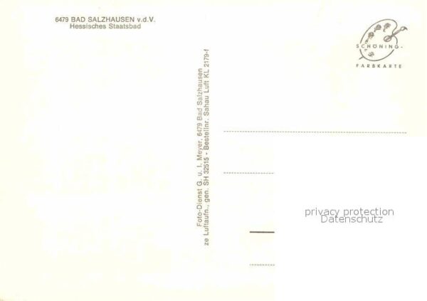 Bad Salzhausen Staatsbad Fliegeraufnahme – Bild 2
