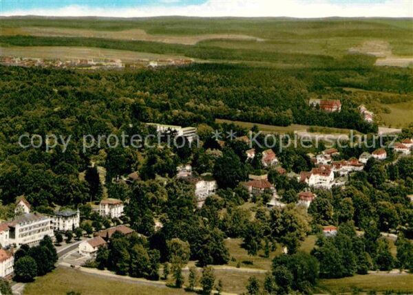 Bad Salzhausen Staatsbad Fliegeraufnahme