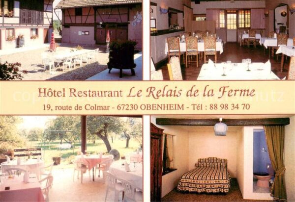 Obenheim Hotel Restaurant Le Relais de la Ferme