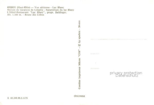 Orbey Haut Rhin Lac Blanc Maison de vacances de Longwy – Bild 2