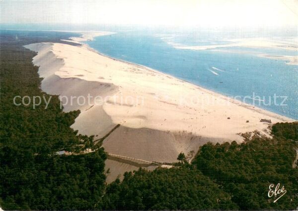 Bassin d Arcachon La Dune du Pilat vue aérienne