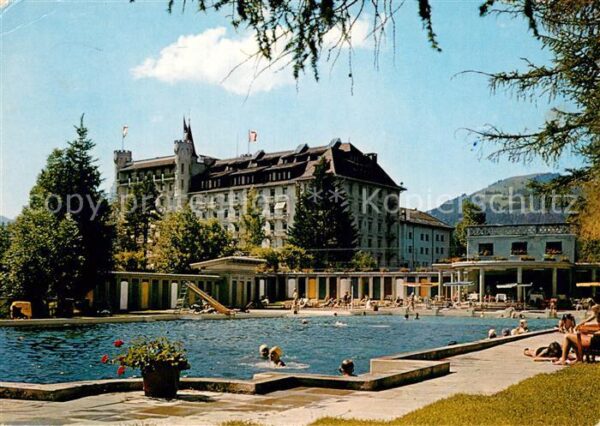 Gstaad BE Hotel Palace Schwimmbad