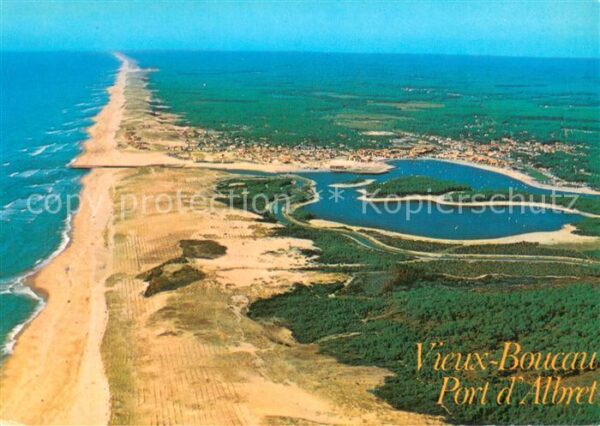 Vieux-Boucau-les-Bains 40 Landes Port d’Albret Vue aerienne