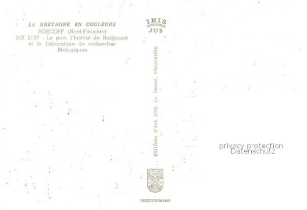 Roscoff Le port l’Institut de Rockroum et le La – Bild 2