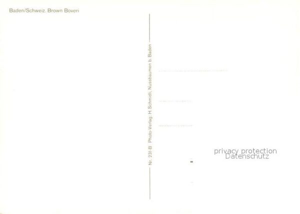 Baden  AG Fliegeraufnahme mit Brown Boveri – Bild 2