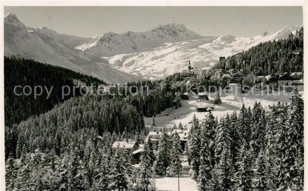 Arosa GR Winterpanorama