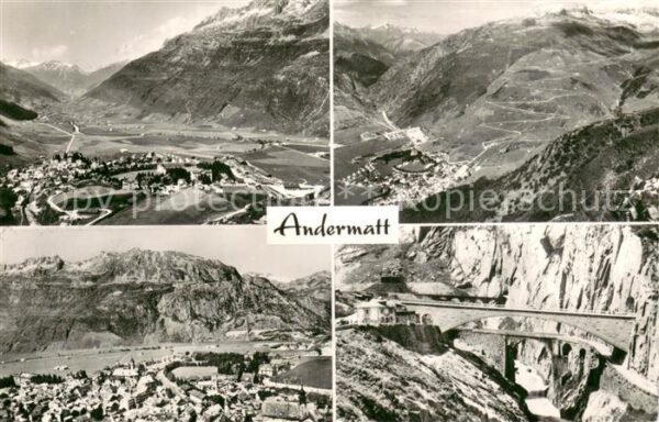 Andermatt UR Panorama Brücke