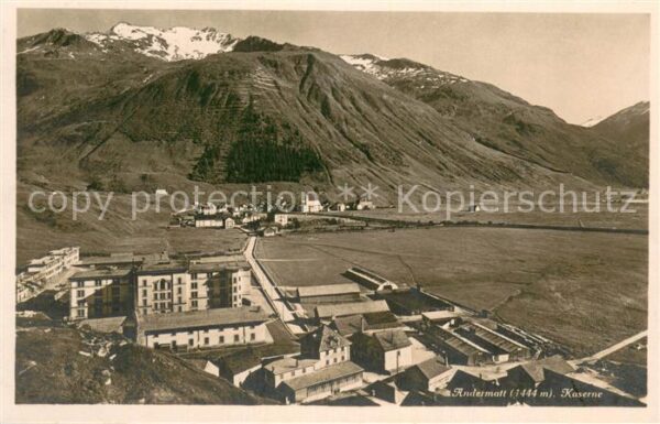 Andermatt UR Kaserne Militärpost