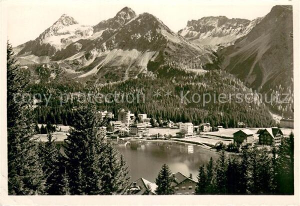 Arosa GR Obersee Panorama