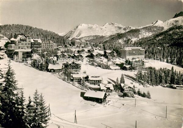 Arosa GR Winterpanorama