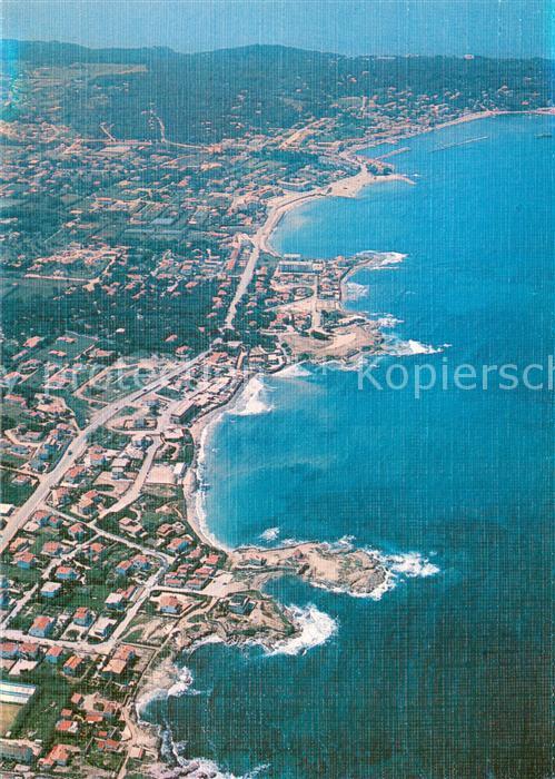 Le Brusc 83 Vue aerienne des plages
