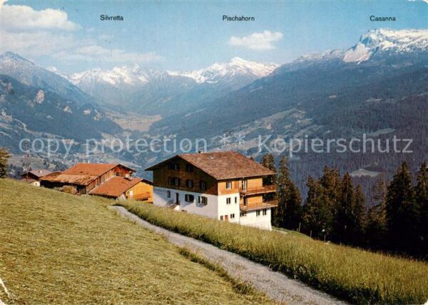 Pany GR Erholungsheim Eben-Ezer Alpenpanorama