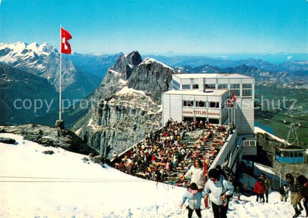 Engelberg  OW Bergstation Klein Titlis