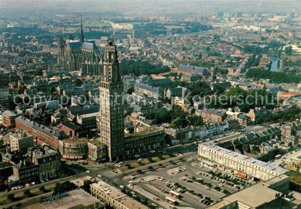 Amiens 80 Vue generale aerienne avec la Tour Perr