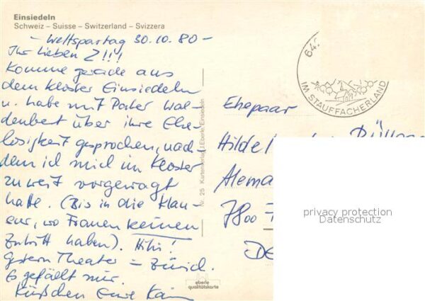 Einsiedeln SZ Fliegeraufnahme mit Kloster – Bild 2