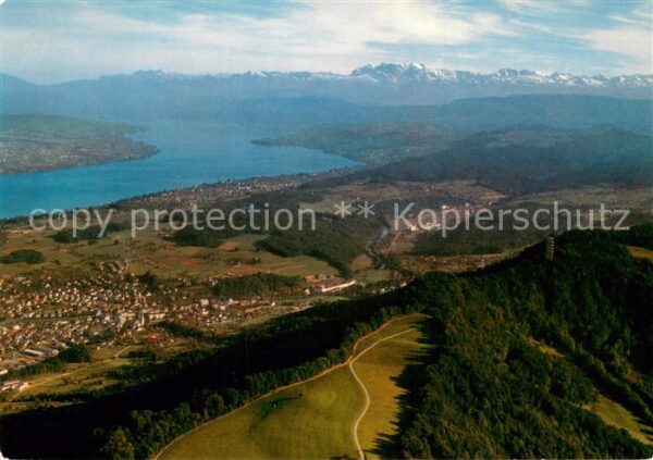 Felsenegg Blick auf die Alpen mit Luftseilbahn Ad