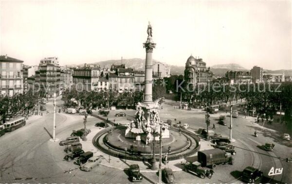 Marseille 13 Place Castellane et Fontaine Cantini