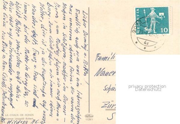 La Chaux-de-Fonds NE Avenue Leopold Robert – Bild 2