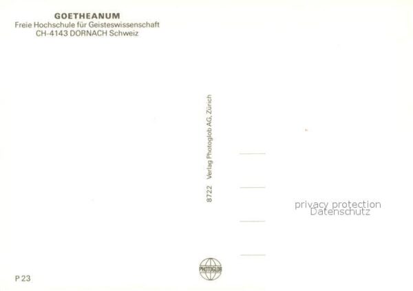 Dornach SO Goetheanum Fliegeraufnahme – Bild 2