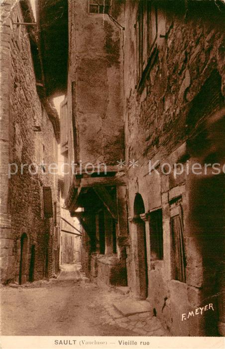 Sault Vieille rue