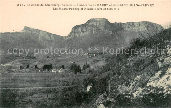 Barby 73 Savoie et Saint Jean d Arvey Monts Penney et N