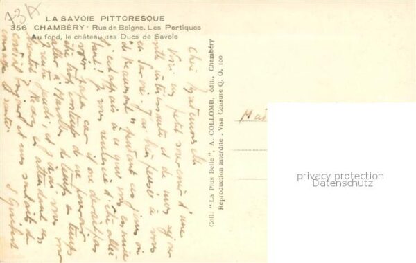 Chambery 73 Rue de Boigne Portiques Chateau des Duc – Bild 2