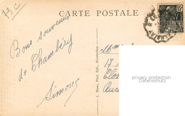 Chambery 73 Fontaines des Eléphants ou Colonne de B – Bild 2