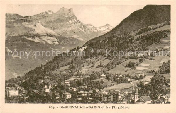 Saint-Gervais-les-Bains et les Fiz Alpes